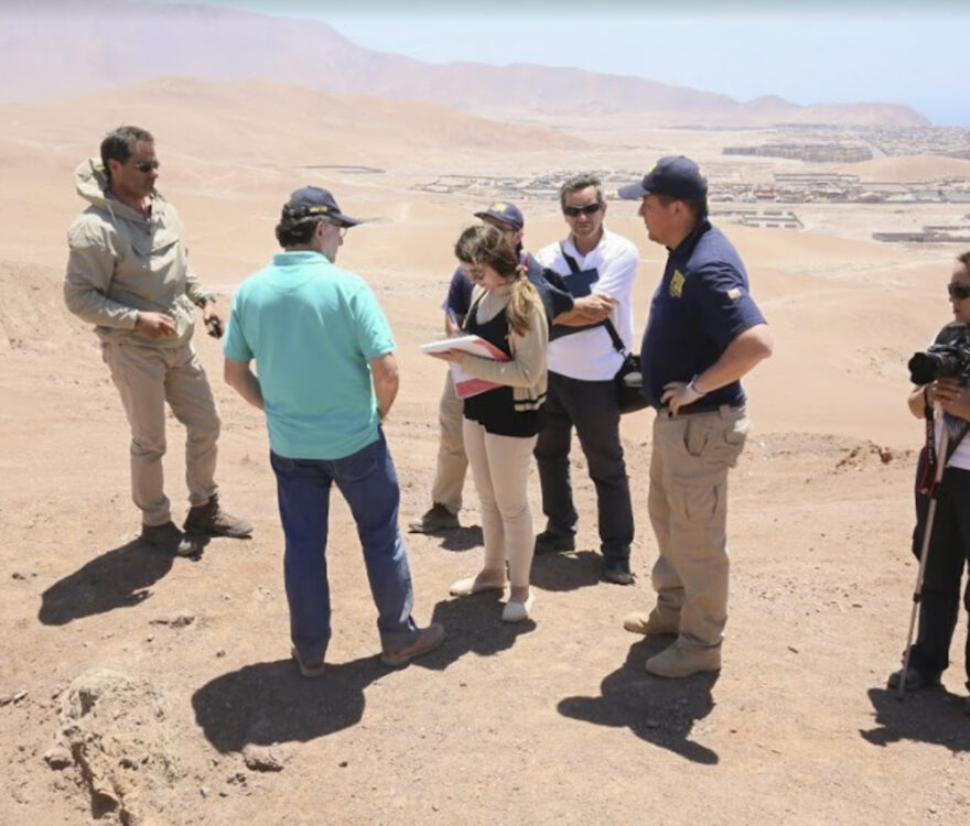 jóvenes abogados en el desierto