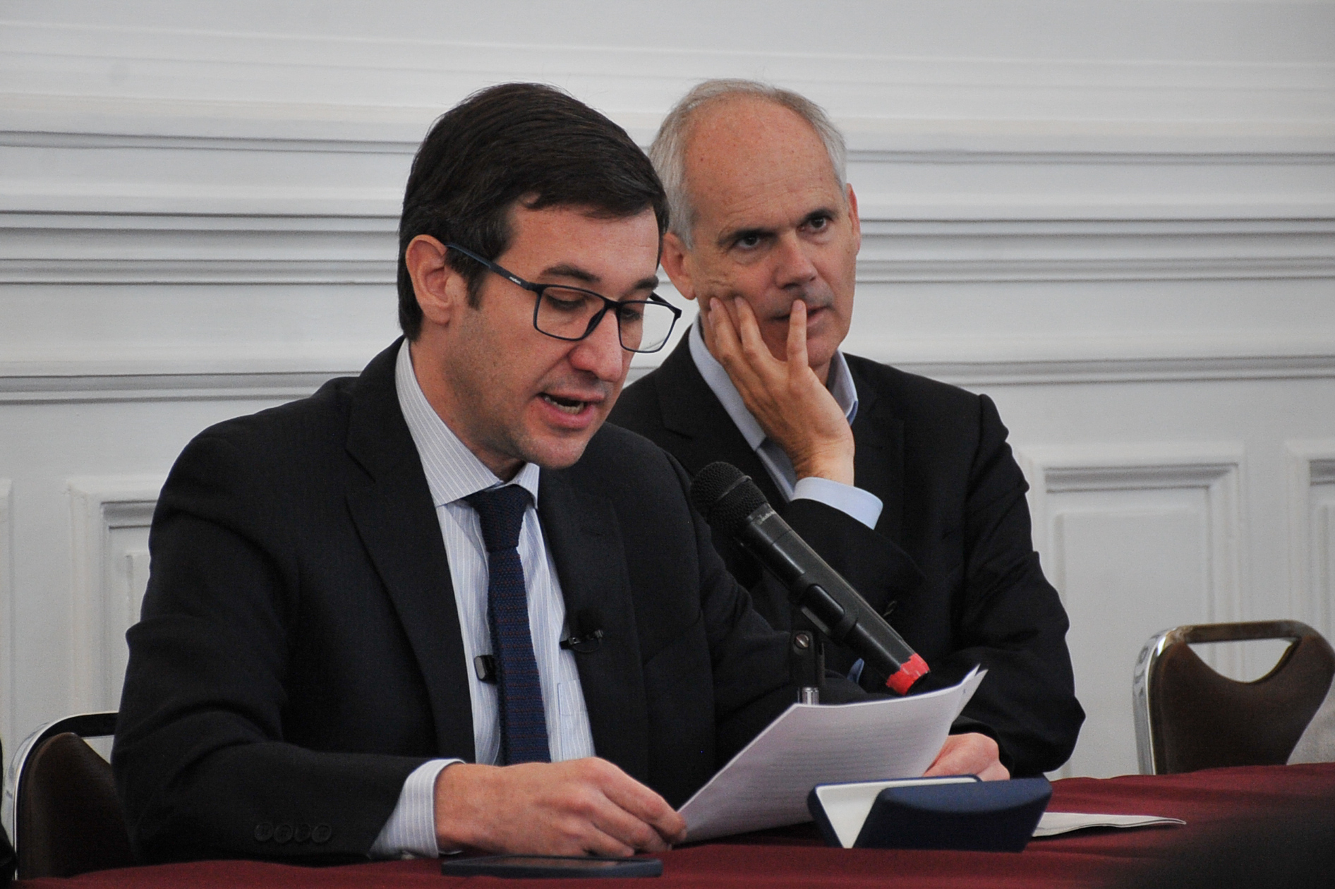 Guillermo Ramírez y Rodrigo Galilea