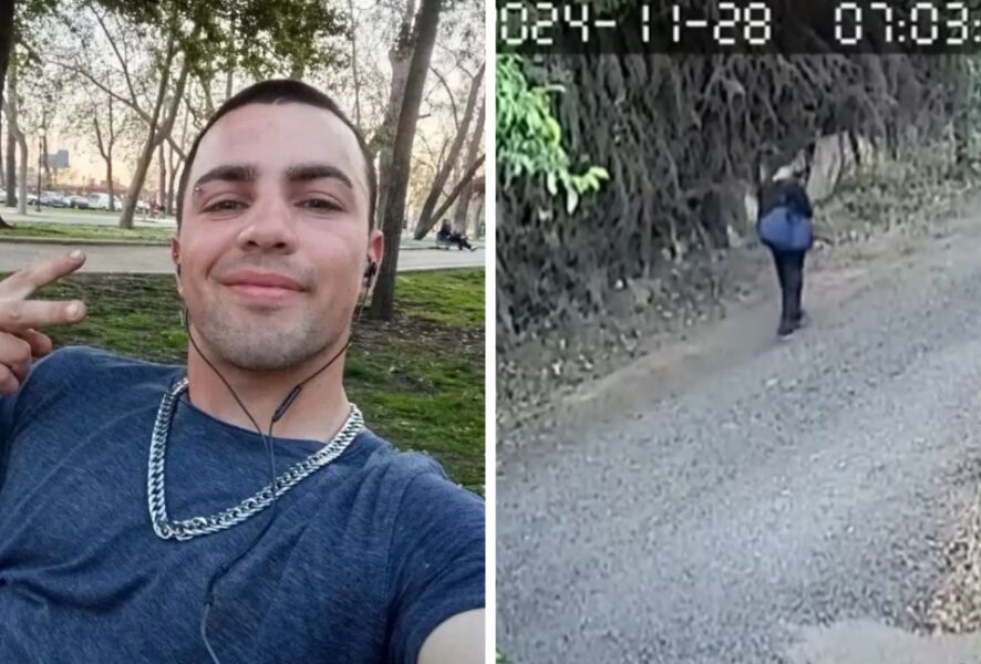 Joven desaparecido en Las Condes