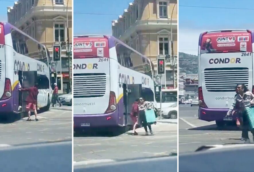 Robo Cóndor Bus Valparaíso