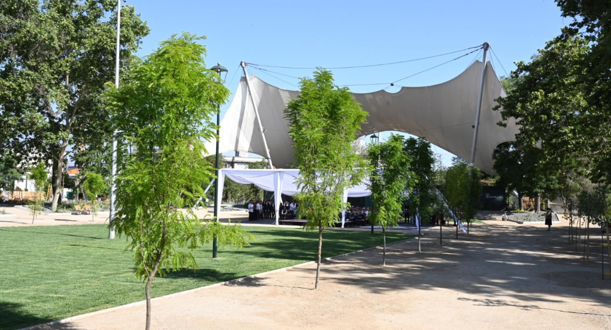Anfiteatro Parque Bustamante en Providencia
