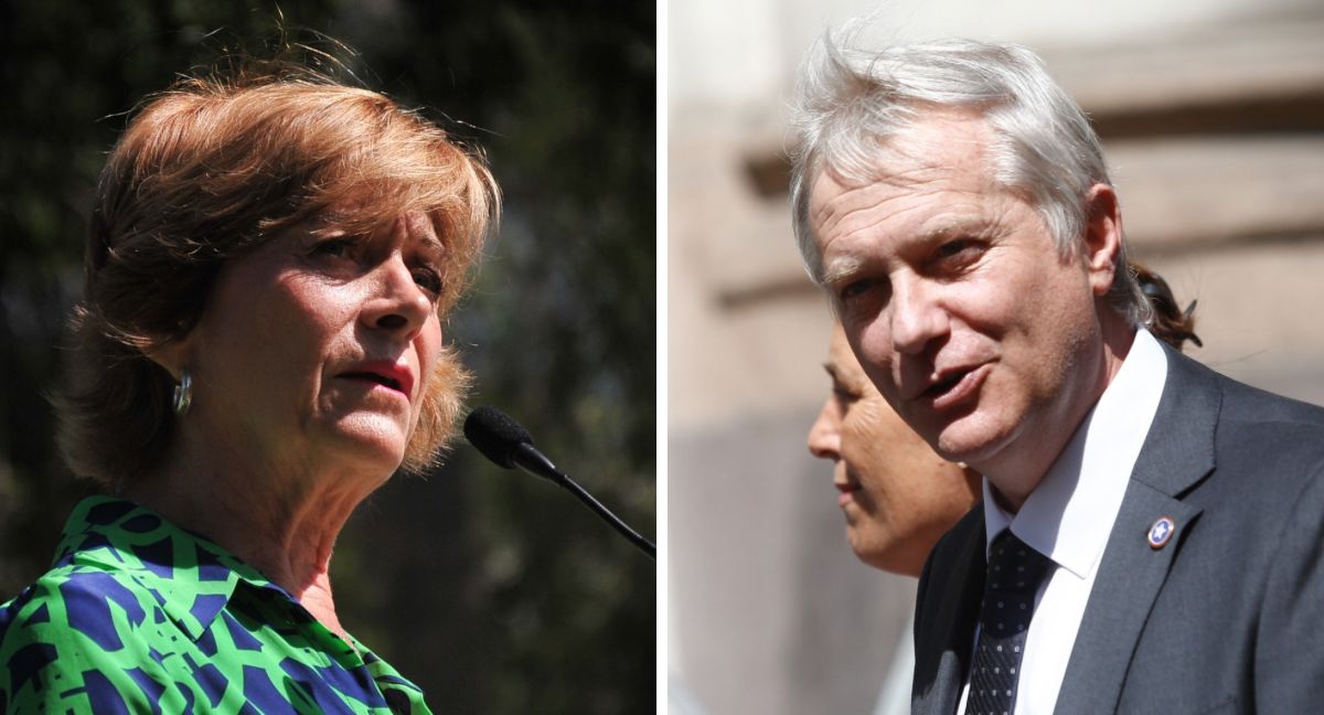 Evelyn Matthei y José Antonio Kast