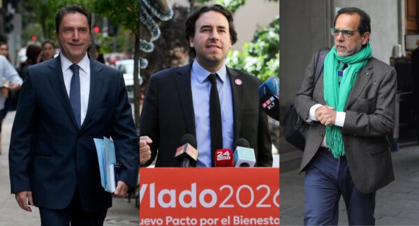 José Antonio Gómez, Vlado Mirosevic y Jaime Mulet