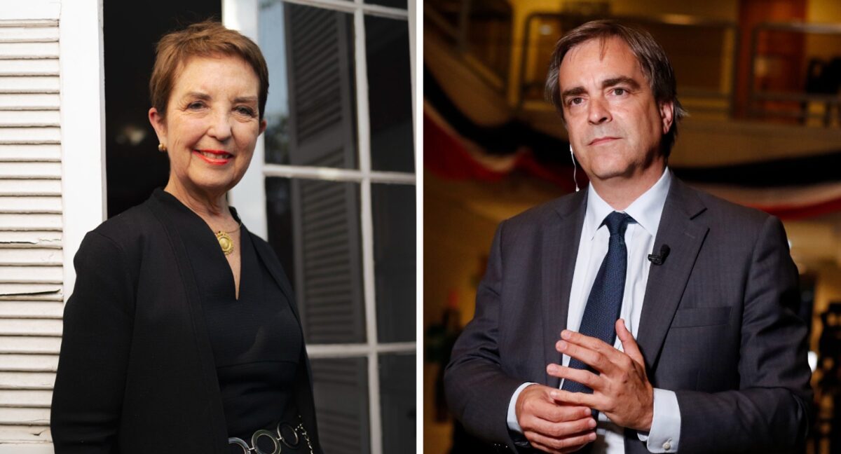 Gloria Hutt y Luciano Cruz-Coke