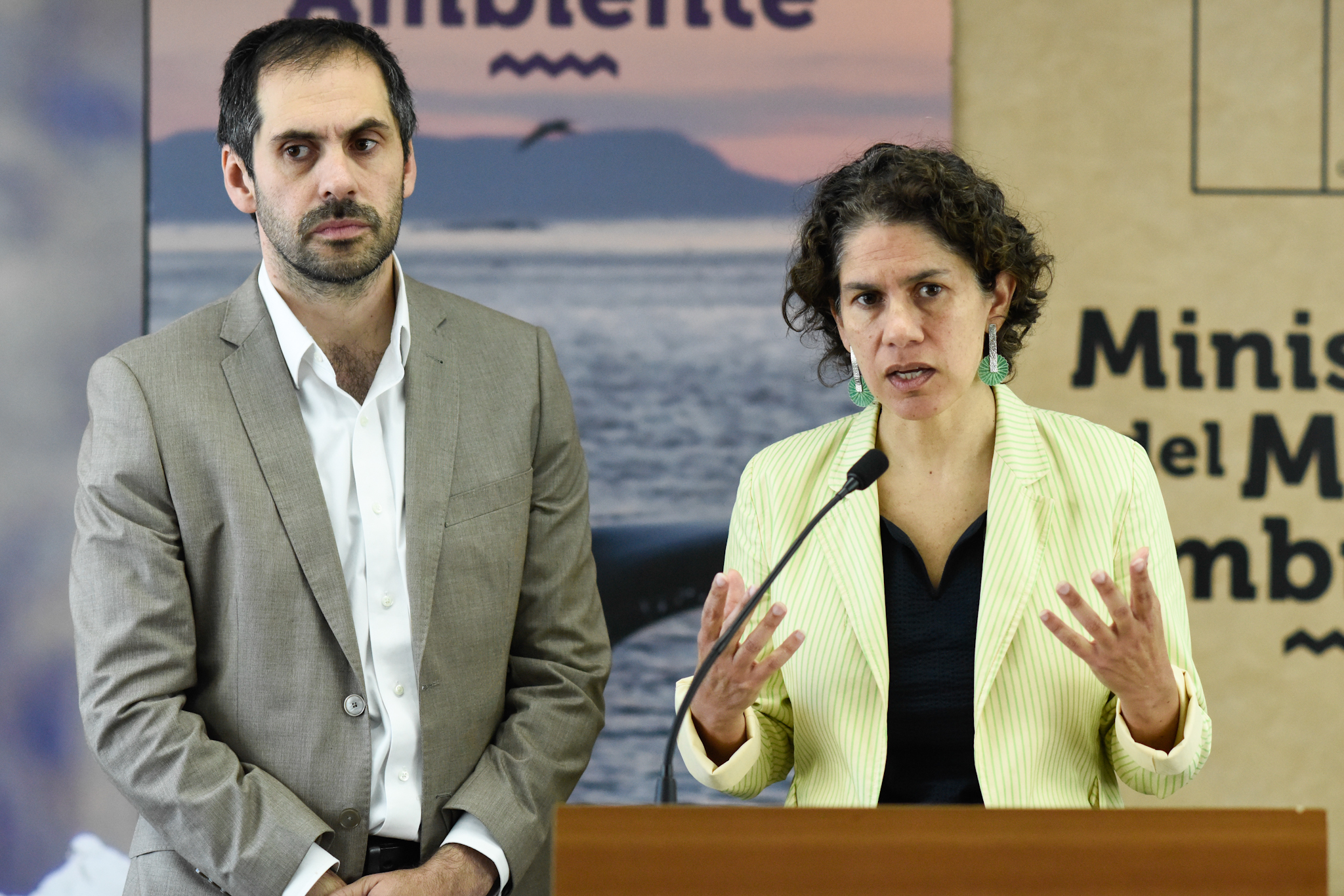Nicolas Grau y Maisa Rojas