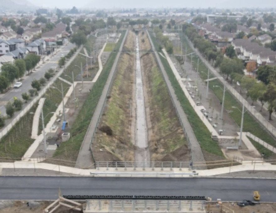 Foto de construcciones de casas en Lampa.