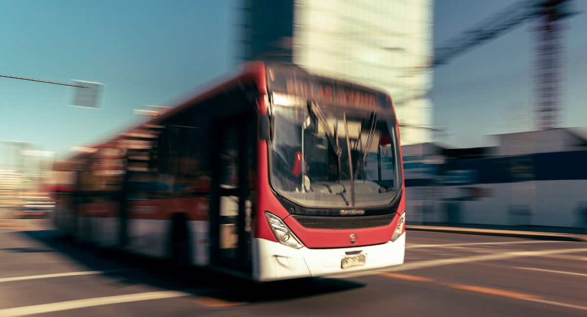 Transporte público en verano