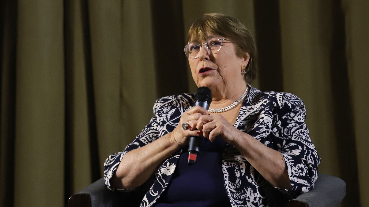 Michelle Bachelet. Foto: Agencia Uno