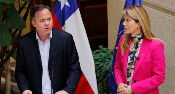 Matías Walker y Ximena Rincón
