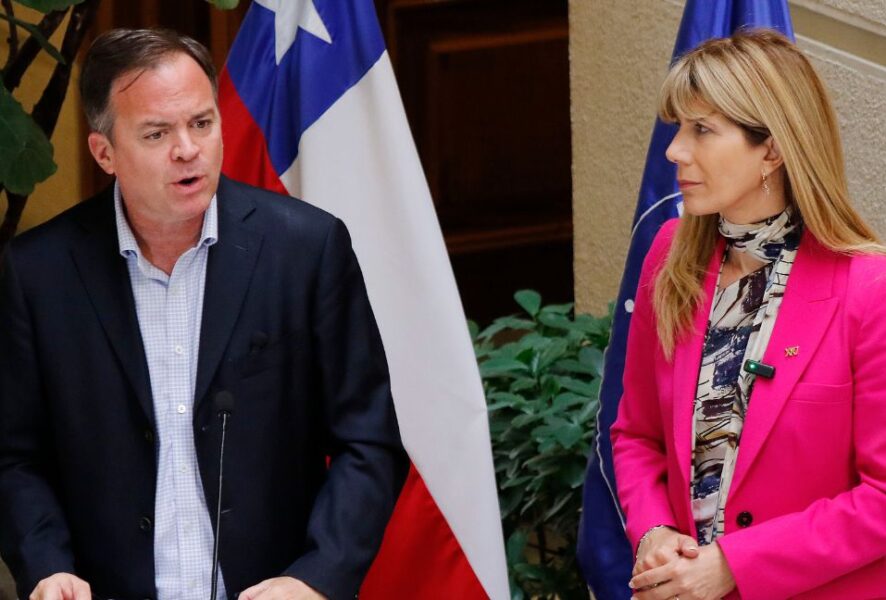 Matías Walker y Ximena Rincón