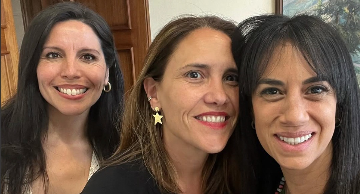 Senadoras RN y Magdalena Piñera
