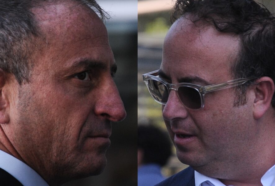 Los hermanos Antonio y Álvaro Jalaff. | Agencia UNO