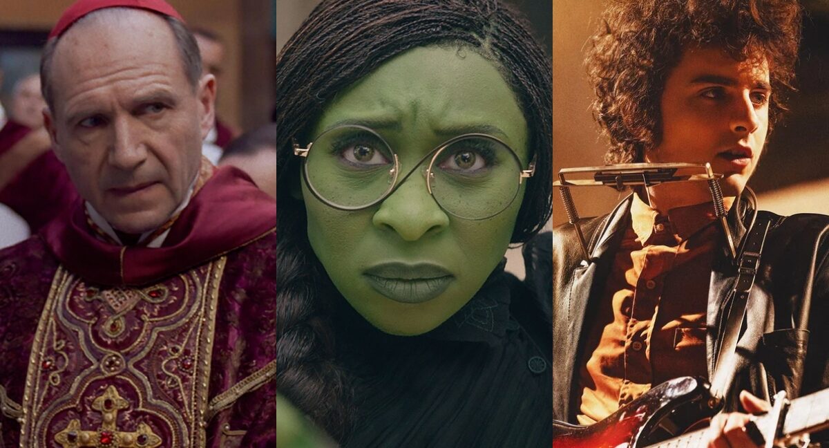 "Conclave", "Wicked" y "A complete Unknown", tres de las nominadas a Mejor Película de los Premios Óscar.
