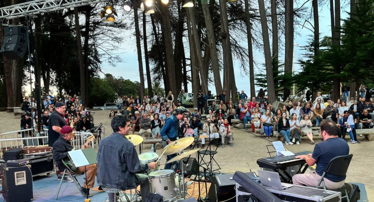 Festival Música en el Bosque en Zapallar.