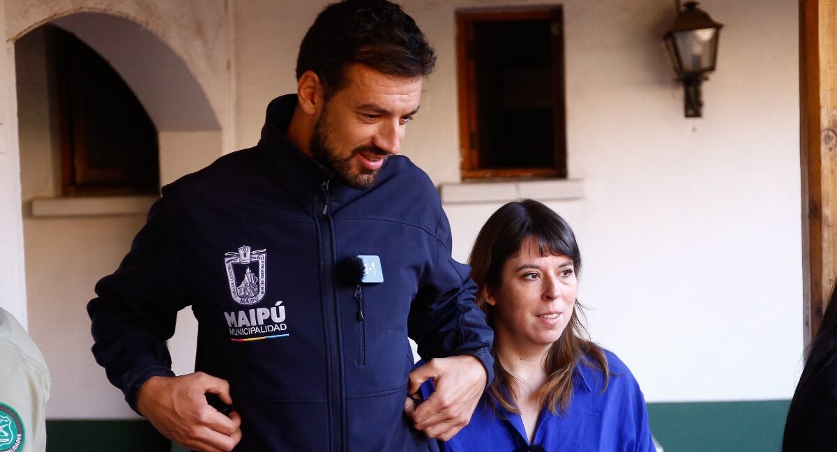 Tomás Vodanovic y Constanza Martínez. Foto: Agencia Uno