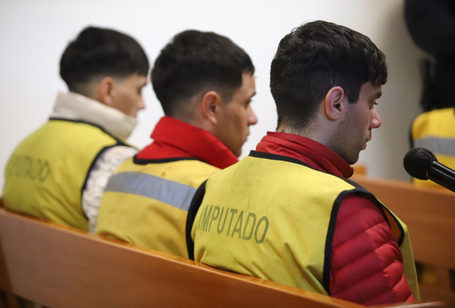 Tres de los condenados por el asesinato de la suboficial Rita Olivares. | Agencia UNO