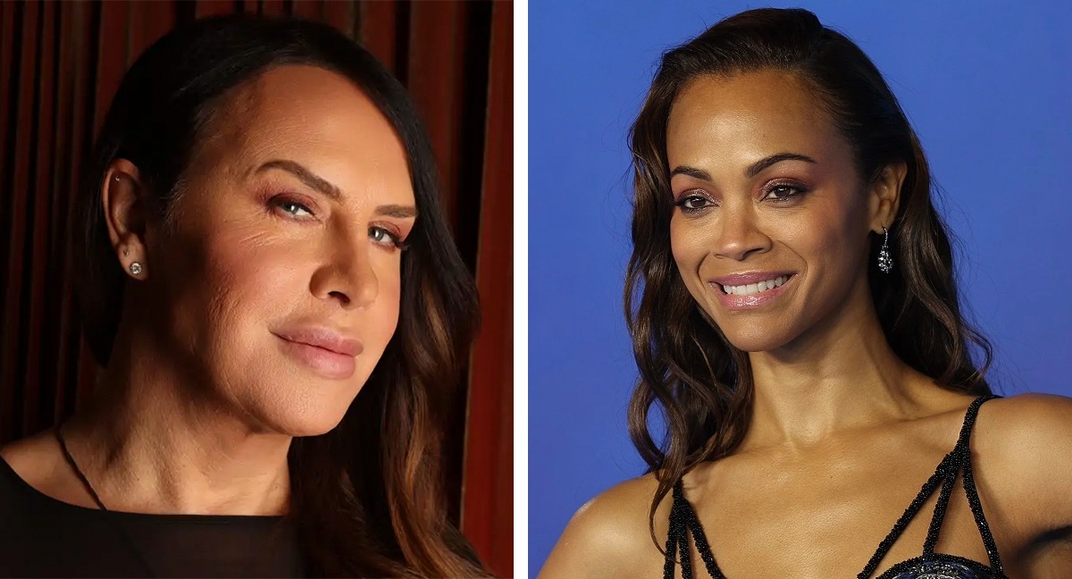 Zoe Saldaña y Karla Sofía Gascón, parte del elenco de Emilia Pérez.