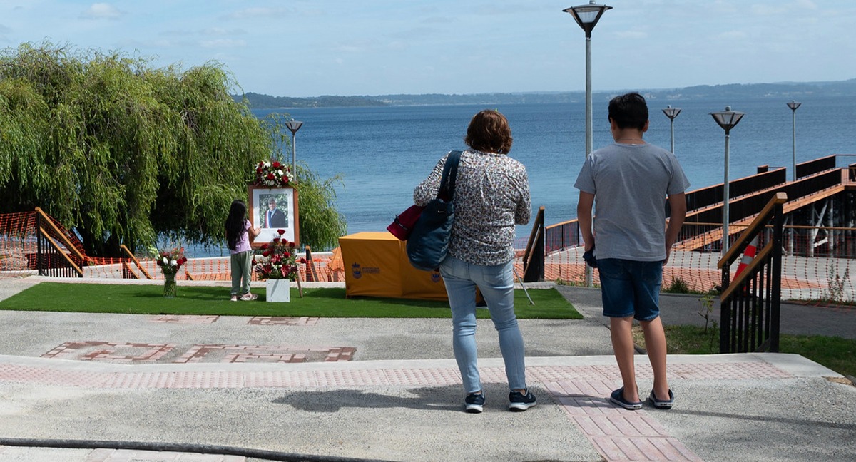 Homenaje a Piñera en Lago Ranco