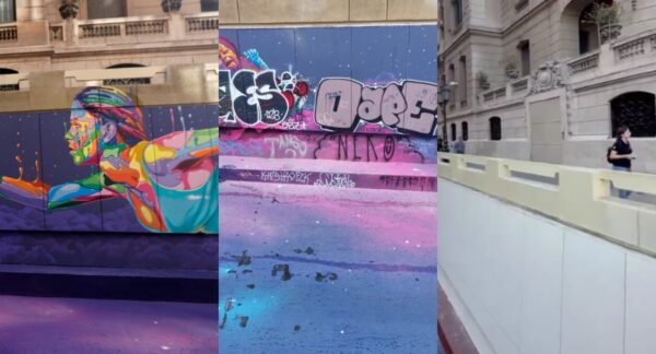 Murales en calle Bandera