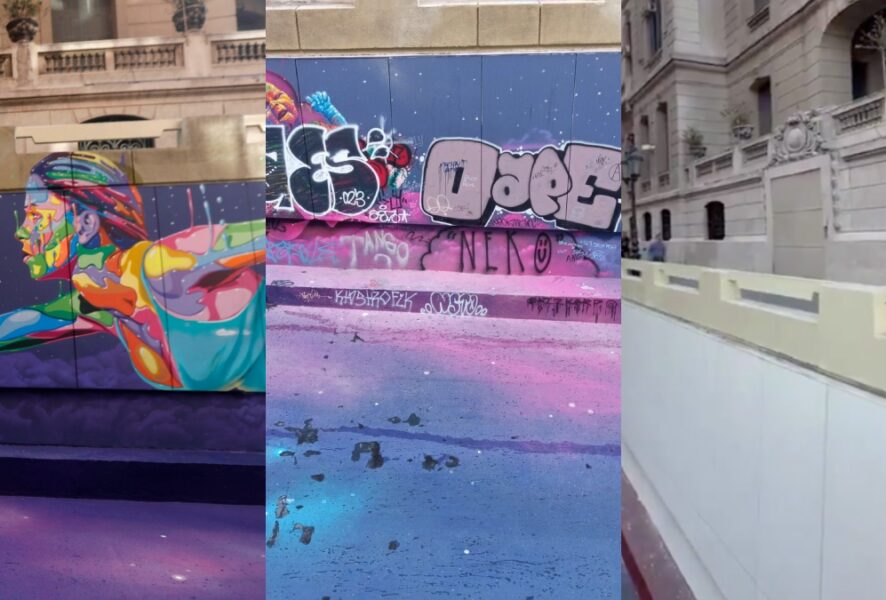 Murales en calle Bandera