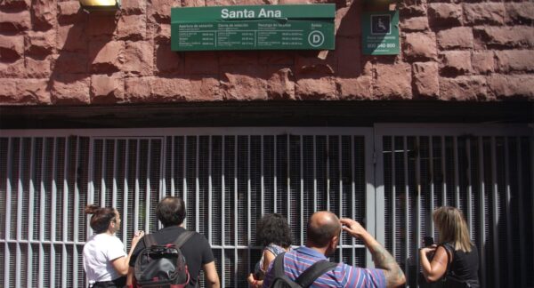 Cierre de accesos en Metro
