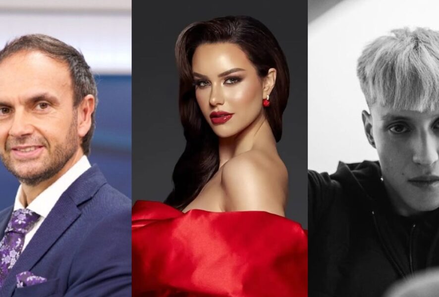 Rodrigo "Sepu" Sepúlveda, Emilia Dides y Kidd Voodoo, tres de los jurados del Festival de Viña 2025.