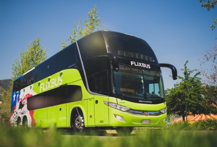 FlixBus en Chile. Foto: Instagram