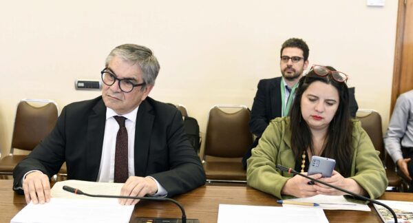Mario Marcel y Javiera Martínez.