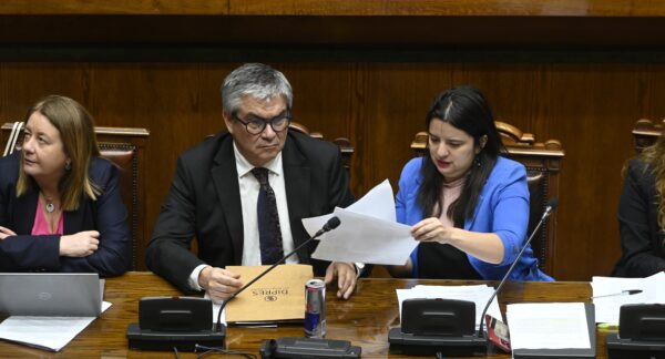 Mario Marcel y Javiera Martínez