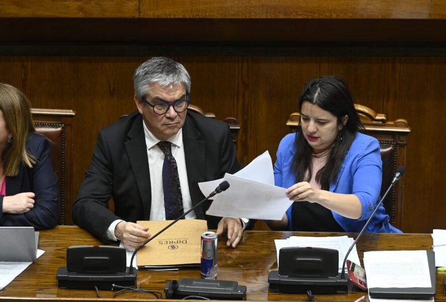 Mario Marcel y Javiera Martínez