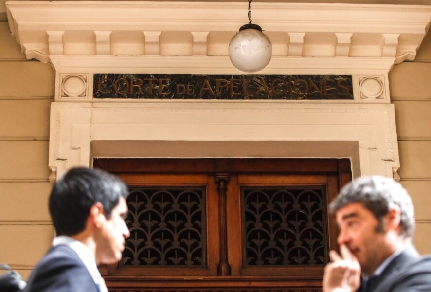 Corte de Apelaciones de Santiago. Foto: Agencia Uno