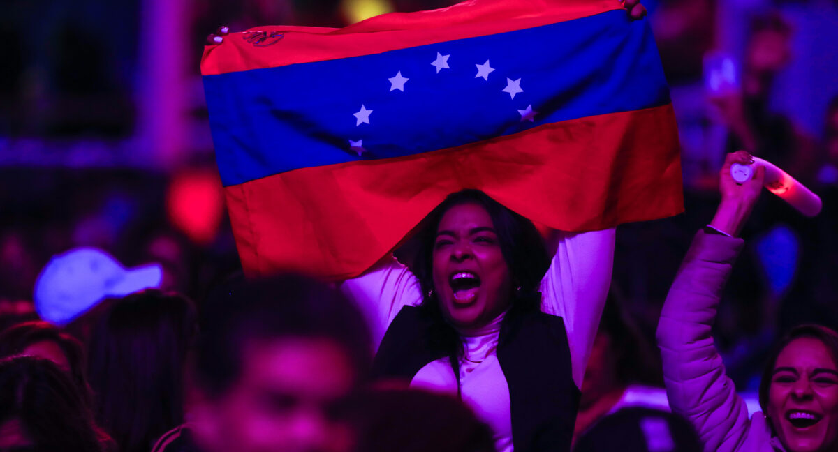 Venezolanos en Viña