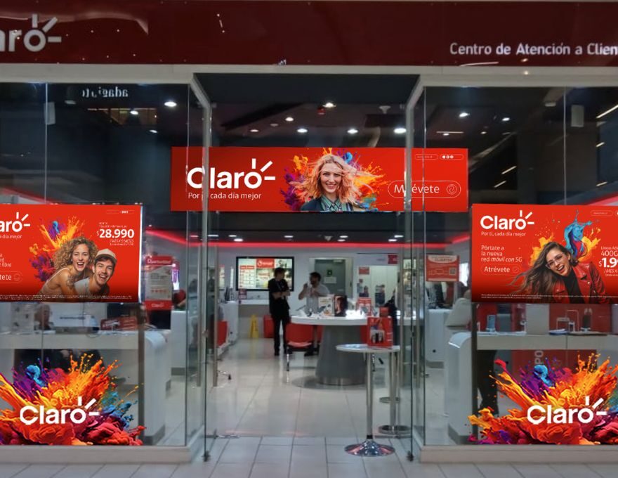 Ambiciosa campaña de relanzamiento de Claro.