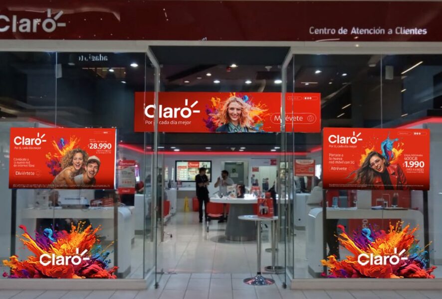 Ambiciosa campaña de relanzamiento de Claro.