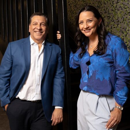 La nueva dupla del matinal de Chilevisión, Julio César Rodríguez y Andrea Arístegui