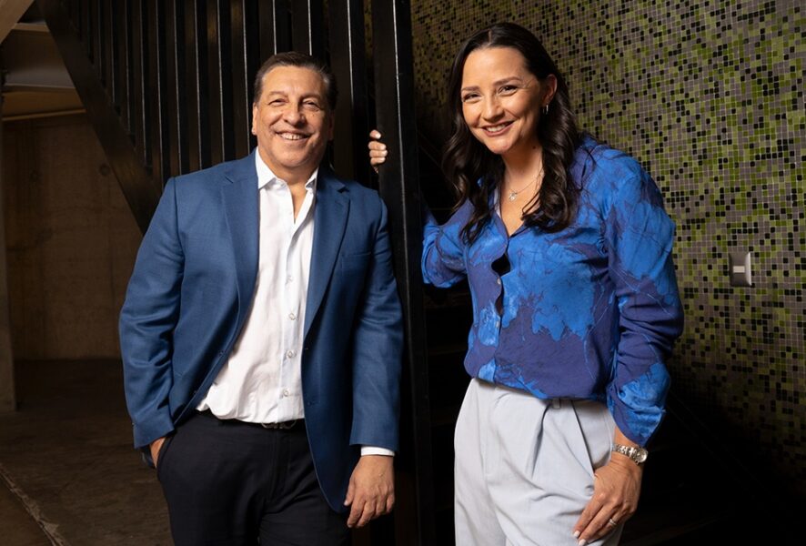 La nueva dupla del matinal de Chilevisión, Julio César Rodríguez y Andrea Arístegui