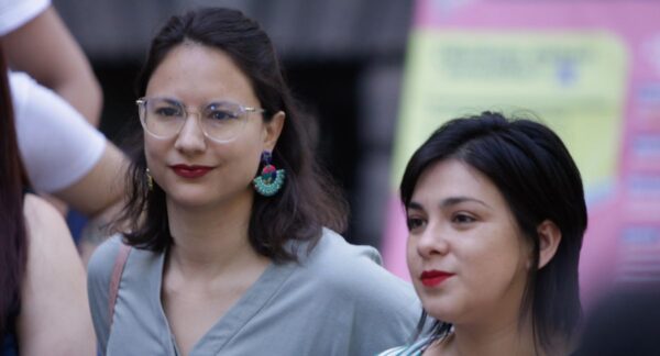 Irací Hassler y Karol Cariola