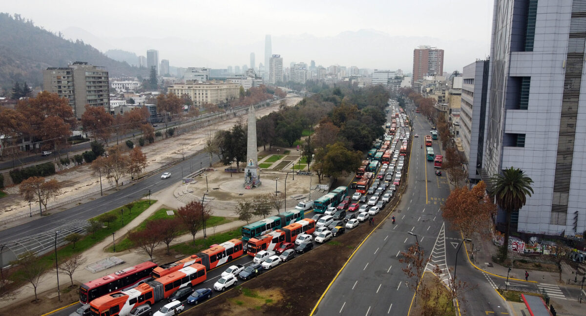 tasa de motorización en Chile