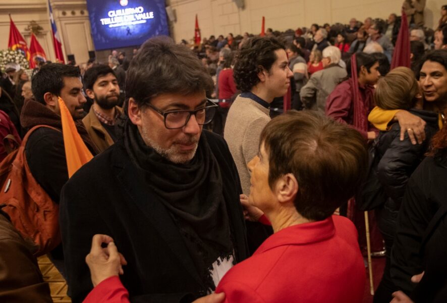 Daniel Jadue y Carmen Hertz