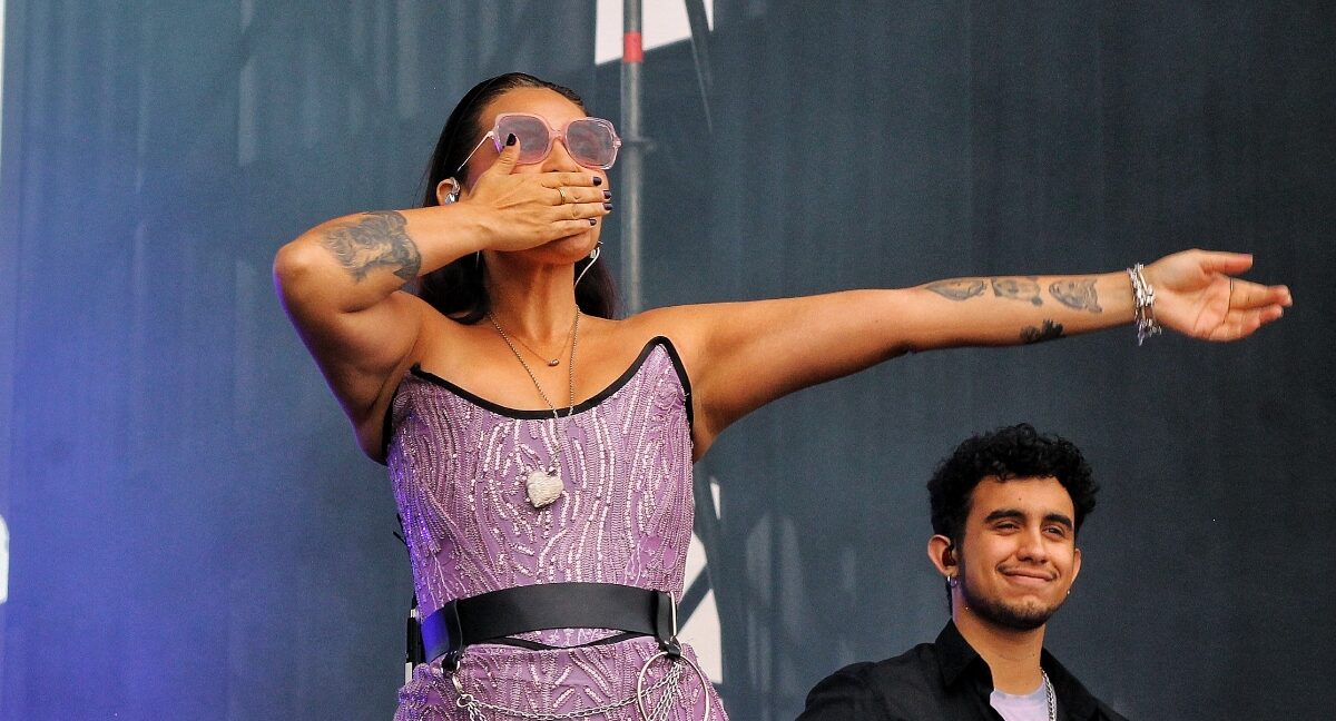 Denisse Malebrán, vocalista y líder de Saiko. Foto: Agencia Uno