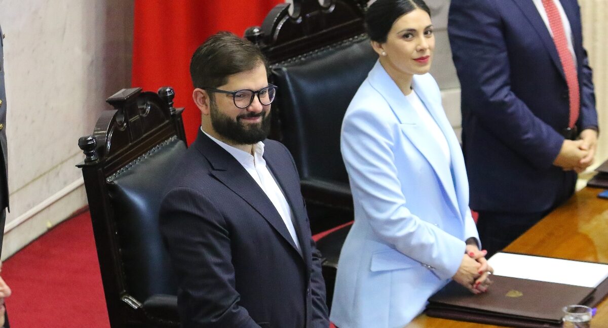 Gabriel Boric y Karol Cariola