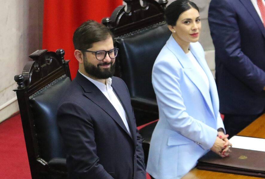 Gabriel Boric y Karol Cariola