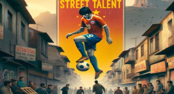 Imagen de futbol callejero