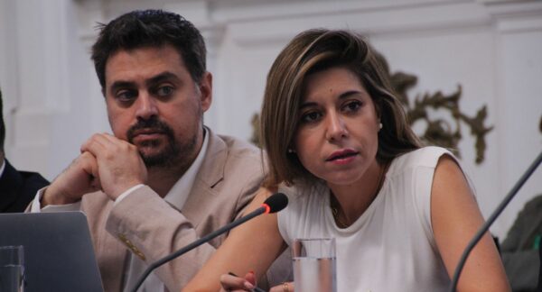 Daniel Manouchehri y Daniella Cicardini