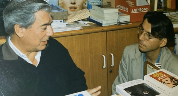 Mario Vargas Llosa y Albero Fuguet
