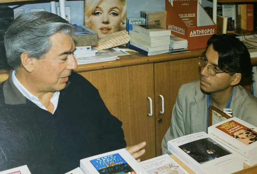 Mario Vargas Llosa y Albero Fuguet