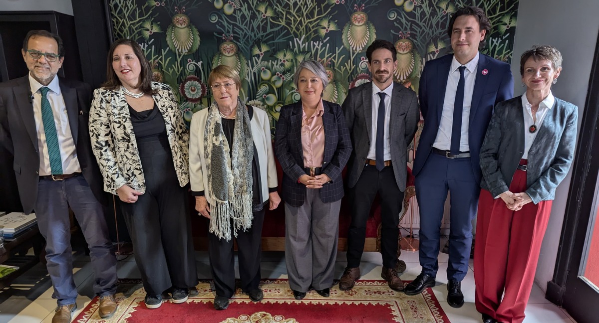 Michelle Bachelet y los candidatos oficialistas