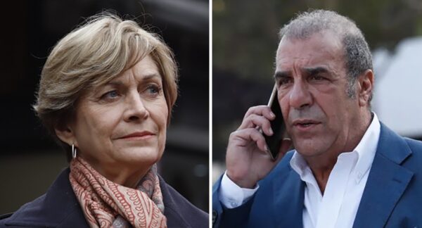 Sergio Hirane y Evelyn Matthei