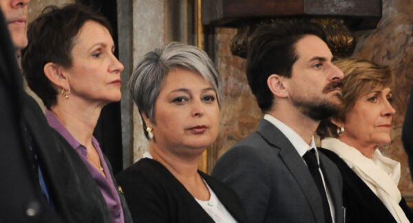 Carolina Tohá, Jeannette Jara, Gonzalo Winter y Evelyn Matthei