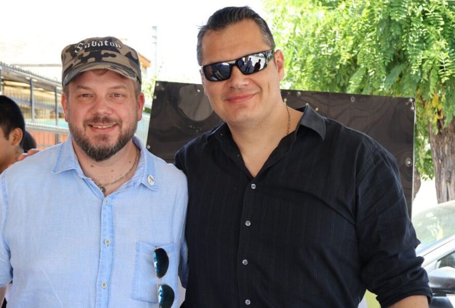 Johannes Kaiser y Claudio Crespo
